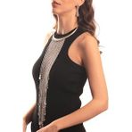 Kadın Antik Gümüş Kaplama Spiral Charm Uzun Bohem Kolye & Küpe Seti
