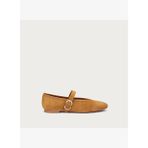 Kadın Babet 69B3 Frau SUEDE BALLET FLATS