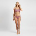 Kadın Balensiz Desteksiz Scoop Bralet Sütyen ve Slip Külot 2'li Takım BB2252