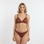Kadın Balensiz Desteksiz Üçgen Bralet Sütyen ve String Külot 2'li Takım BB2267