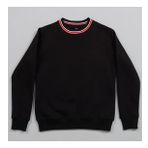 Kadın Basıc Sweatshırt - Siyah