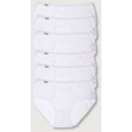 Kadın Beyaz 6'lı Paket Likralı Bato Külot ELF568T0924CCM6 - XL / 2XL