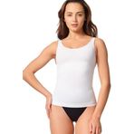 Kadın Beyaz Dikişsiz Kalın Askılı Korse Atlet, 2XL, TYC00241847067-869804SLC28004