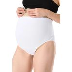Kadın Beyaz Dikişsiz Soft Hamile Slip Külodu Slip, L/XL, B1019MF-19804IGP2717451