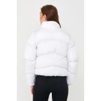 Kadın Beyaz Oversize Şişme Mont 5006