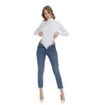 Kadın Beyaz Uzun Kollu Balıkçı Yaka Çıtçıtlı Body (SİYAH, S)
