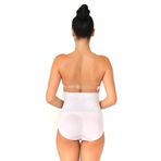 Kadın Beyaz Yüksek Kose Bel Pop Up Dolgıun Gösteren Slip Pop Up Külot, L, B2005MI-19804IGP27191146