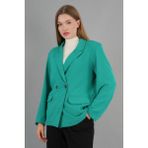 Kadın Blazer Ceket - Yeşil - S