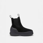 Kadın Bot 80D2480050-N001 Moon Boot LUNA Chelsea Suede Black
