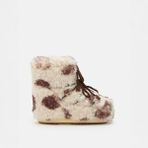 Kadın Bot (Kar) 80D1409690-MM04 Moon Boot Icon Low Curly Cow (36-41) - Renkli