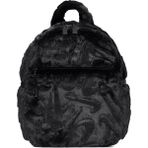 Kadın Çanta Sırt Çantası Futura Mini Backpack Sırt Çantası 6 Litre Günlük Kullanıma Uygun Peluş Sırt Çantası - Siyah - 1. Stil