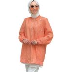 Kadın Ceket KA-B24-13067 - Pembe - 40