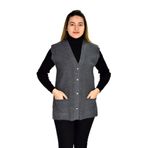 Kadın Cepli Triko Yelek BGL-ST03345