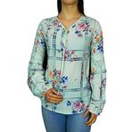 Kadın Çiçekli Bluz Bgl-st00591