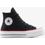 Kadın Converse Chuck Taylor All Star Lift Siyah Sneaker Nefes Alabilir Yapı ile Koşu ve Yürüyüş İçin İdeal - 001-Siyah