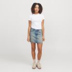 Kadin Denim Etek - Laura - 05M-Mavi