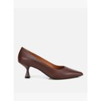 Kadın Deri Kahverengi Esnek Tabanlı İnce Topuklu Stiletto 01AYH312480A480