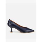 Kadın Deri Lacivert İnce Topuklu Stiletto 01AYH312590A680