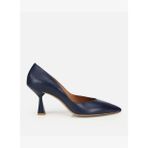 Kadın Deri Lacivert Kısa Topuklu Stiletto 01AYH321960A680