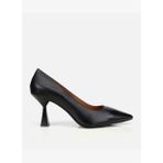 Kadın Deri Siyah Esnek Tabanlı İnce Topuklu Stiletto 01AYH312510A100