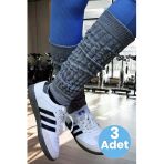 Kadın Dört Mevsim Ayaksız Triko Tozluk 3 Adet
