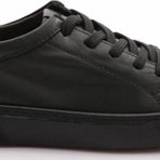 Kadın Düz Taban Bağcıklı Sneaker Ayakkabı Siyah 5662678