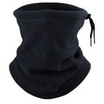Kadın Erkek Polar Boyunluk Kışlık İpli Bere Termal Sıcak Unisex 001 lacivert