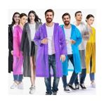Kadın Erkek Yağmurluk Kapüşonlu Çıtçıtlı Eva Raincoat (4887) - 1 - Renkli - Standart