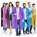 Kadın Erkek Yağmurluk Kapüşonlu Çıtçıtlı Eva Raincoat (5433)