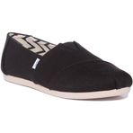 Kadın Espadril 10017732 Toms Alpargata Classic Recycled Cotton Canvas Black