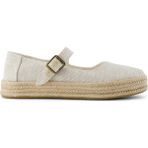 Kadın Espadril / Keten 10021878 10021863 10021873 Toms Carolina Maryjane Espadrille - 001-Beyaz