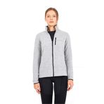 Kadın Fermuarlı Termal Polar Sweatshirt 2. Seviye 50461 - Gri Melanj
