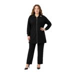Kadın Fermuarlı Tunik Pantolon Takım BGL-ST05427