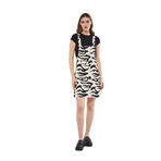 Kadın Gabardin Salopet Askılı Mini Elbise 3568185 Siyah 38