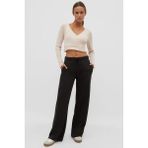 Kadın Geniş Paça Eşofman Alt - XL - Siyah