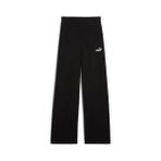 Kadın Geniş Paça Pantolon Ess Logo High-Waist Leggings Kadın Pantalon 682428-01 - Siyah