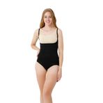 Kadın Göğüs Altı Çıtçıtlı Body Dikişsiz Korse - Askılı & Bel İç Giyim 1045