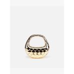 Kadın Gold Metalik Dokulu Portföy Çanta 03CAH312280A540