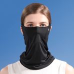 Kadın Güneş Kremi Yüz Kapak Kulak Askısı Boyun Körüğü Nefes Yüz Eşarp Balaclava Açık Spor için