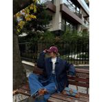 Kadın Jeans Detaylı Cıtcıtlı Ceket Mont - Lacivert