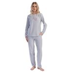 Kadın Kadife Uzun Kol Pijama Takım, 403082