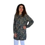 Kadın Kamufulaj Desen Viscon Gömlek BGL-ST04240 HAKİ 50