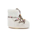 Kadın Kar Botu 80D1409470-L002 Moon Boot Icon Low Faux Fur Beads Cream