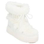 Kadın Kar Botu 80D2450130 Moon Boot Ltrack Faux Fur WP