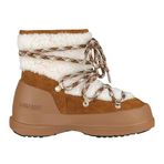 Kadın Kar Botu 80D2480020-MA03 Moon Boot LUNA Boot Shearling Whisky/Off White