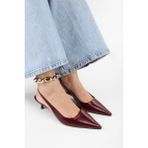 Kadın Kate Bordo Cilt Stiletto