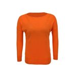 Kadın Kayık Yaka Spor Kazak 12489 BGL-ST04098 TURUNCU M/L