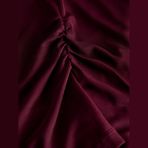 Kadin Kayik Yaka Tisört - Minna - 0 - Bordo - XS