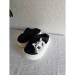 Kadın Kedili Peluş Rahat Ev Terliği 25BNT133 - Siyah