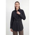 Kadın Kemer Detaylı Kuşaklı Gömlek – 20761GML - BLACK